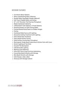 2025 Renegade RV Explorer Brochure page 20