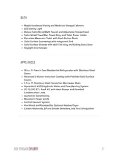 2025 Renegade RV Explorer Brochure page 21