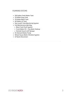 2025 Renegade RV Valencia Brochure page 21