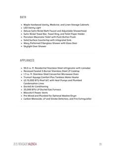 2025 Renegade RV Valencia Brochure page 23