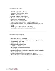 2025 Renegade RV Valencia Brochure page 24