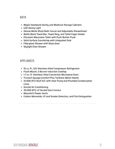 2025 Renegade RV Veracruz Brochure page 21