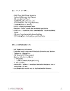 2025 Renegade RV Veracruz Brochure page 22