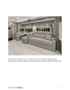 2025 Renegade RV Verona LE Brochure page 8