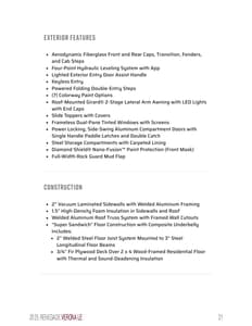 2025 Renegade RV Verona LE Brochure page 21