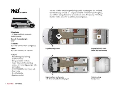 2025 Roadtrek Play Series Brochure page 14