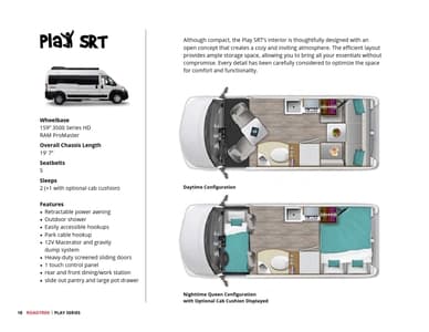 2025 Roadtrek Play Series Brochure page 18