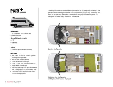 2025 Roadtrek Play Series Brochure page 26