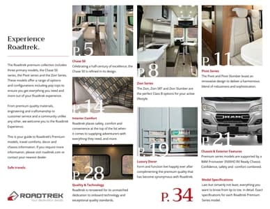 2025 Roadtrek Premium Models Brochure page 4