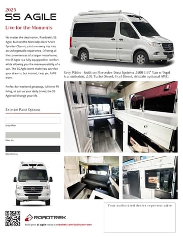2025 Roadtrek Ss Agile Flyer