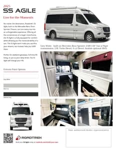 2025 Roadtrek Ss Agile Flyer page 1