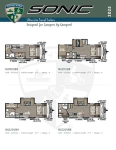 2025 Venture RV Sonic Flyer page 1