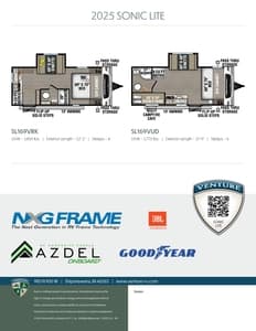 2025 Venture RV Sonic Lite Flyer page 2