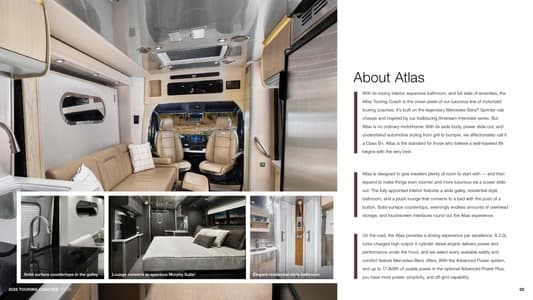 2026 Airstream Atlas Brochure page 2