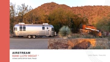 2026 Airstream Frank Lloyd Wright Usonian Limited Edition Brochure