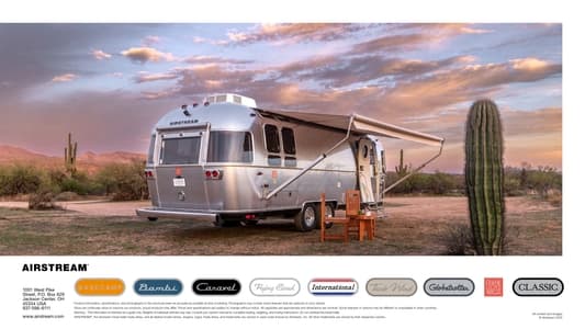 2026 Airstream Frank Lloyd Wright Usonian Limited Edition Brochure page 22