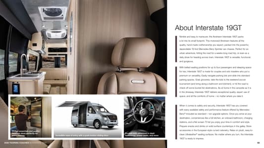 2026 Airstream Interstate 19Gt Brochure page 2