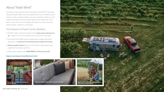 2026 Airstream Trade Wind Brochure page 2