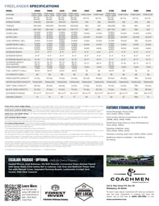 2026 Coachmen Freelander Flyer page 2