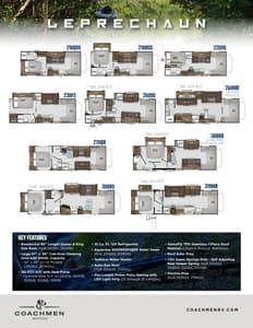 2026 Coachmen Leprechaun Flyer page 1