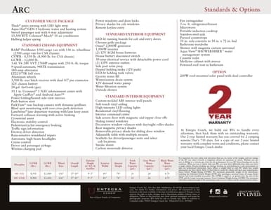 2026 Entegra Coach Arc Brochure page 4