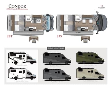 2026 Entegra Coach Condor Brochure page 3