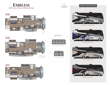 2026 Entegra Coach Emblem Brochure page 3