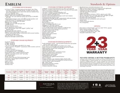 2026 Entegra Coach Emblem Brochure page 4