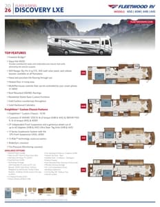 2026 Fleetwood Discovery Lxe Flyer page 1