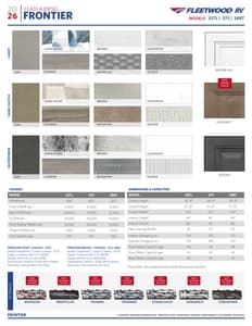 2026 Fleetwood Frontier Flyer page 2