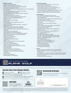 2026 Forest River Alpha Wolf Brochure page 4