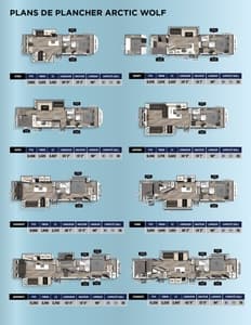 2026 Forest River Arctic Wolf French Brochure page 2