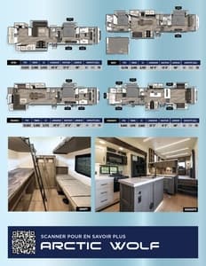 2026 Forest River Arctic Wolf French Brochure page 3