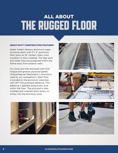 2026 Forest River Cedar Creek Construction Guide Brochure page 6