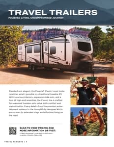2026 Forest River Flagstaff Classic Brochure page 4