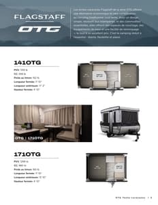 2026 Forest River Flagstaff Tent Campers French Brochure page 3