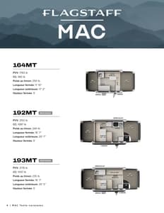 2026 Forest River Flagstaff Tent Campers French Brochure page 4