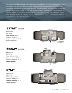 2026 Forest River Flagstaff Tent Campers French Brochure page 5