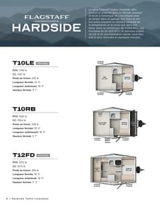 2026 Forest River Flagstaff Tent Campers French Brochure page 6