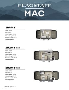 2026 Forest River Flagstaff Tent Campers Brochure page 4