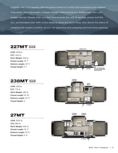 2026 Forest River Flagstaff Tent Campers Brochure page 5