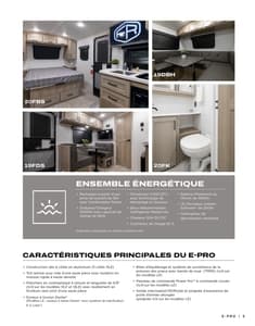 2026 Forest River Flagstaff Travel Trailers French Brochure page 5