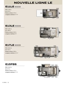 2026 Forest River Flagstaff Travel Trailers French Brochure page 6