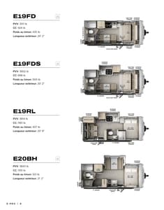 2026 Forest River Flagstaff Travel Trailers French Brochure page 8