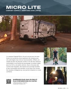 2026 Forest River Flagstaff Travel Trailers French Brochure page 11