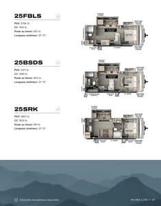 2026 Forest River Flagstaff Travel Trailers French Brochure page 15