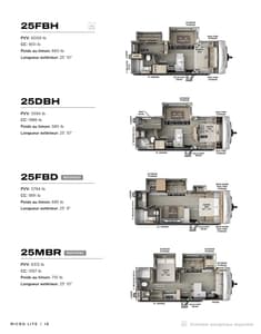 2026 Forest River Flagstaff Travel Trailers French Brochure page 16