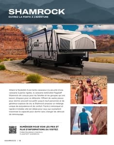 2026 Forest River Flagstaff Travel Trailers French Brochure page 18