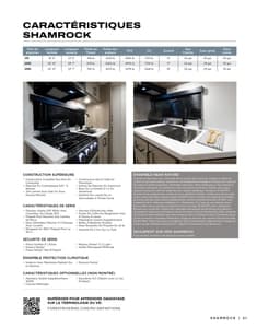 2026 Forest River Flagstaff Travel Trailers French Brochure page 21