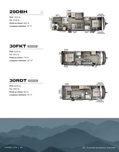 2026 Forest River Flagstaff Travel Trailers French Brochure page 26